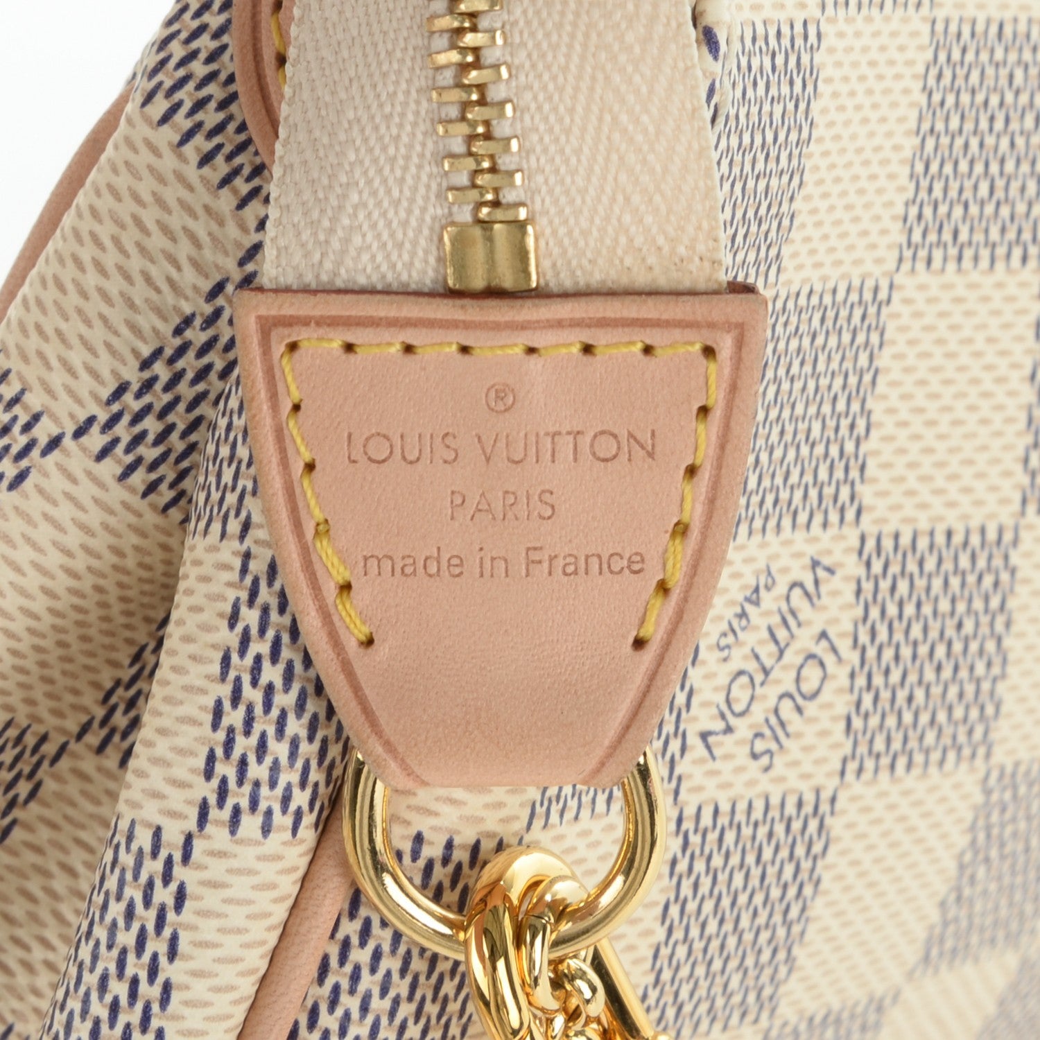 Louis Vuitton Damier Azur Eva Clutch 6 of 7