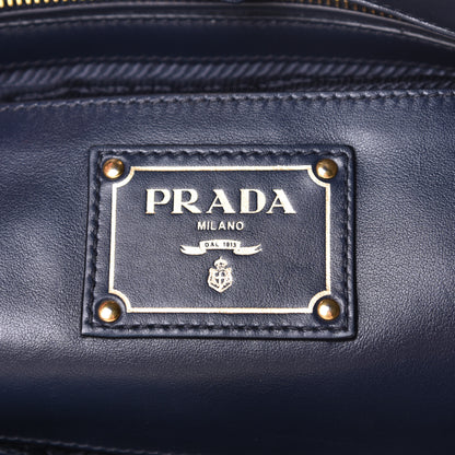Prada Glace Calfskin Shopping Tote Baltico 5 of 6