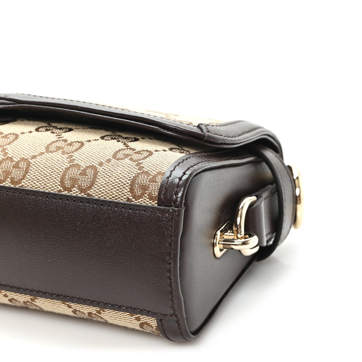 Gucci GG Monogram Small Luce Shoulder Bag Beige Ebony 8 of 8