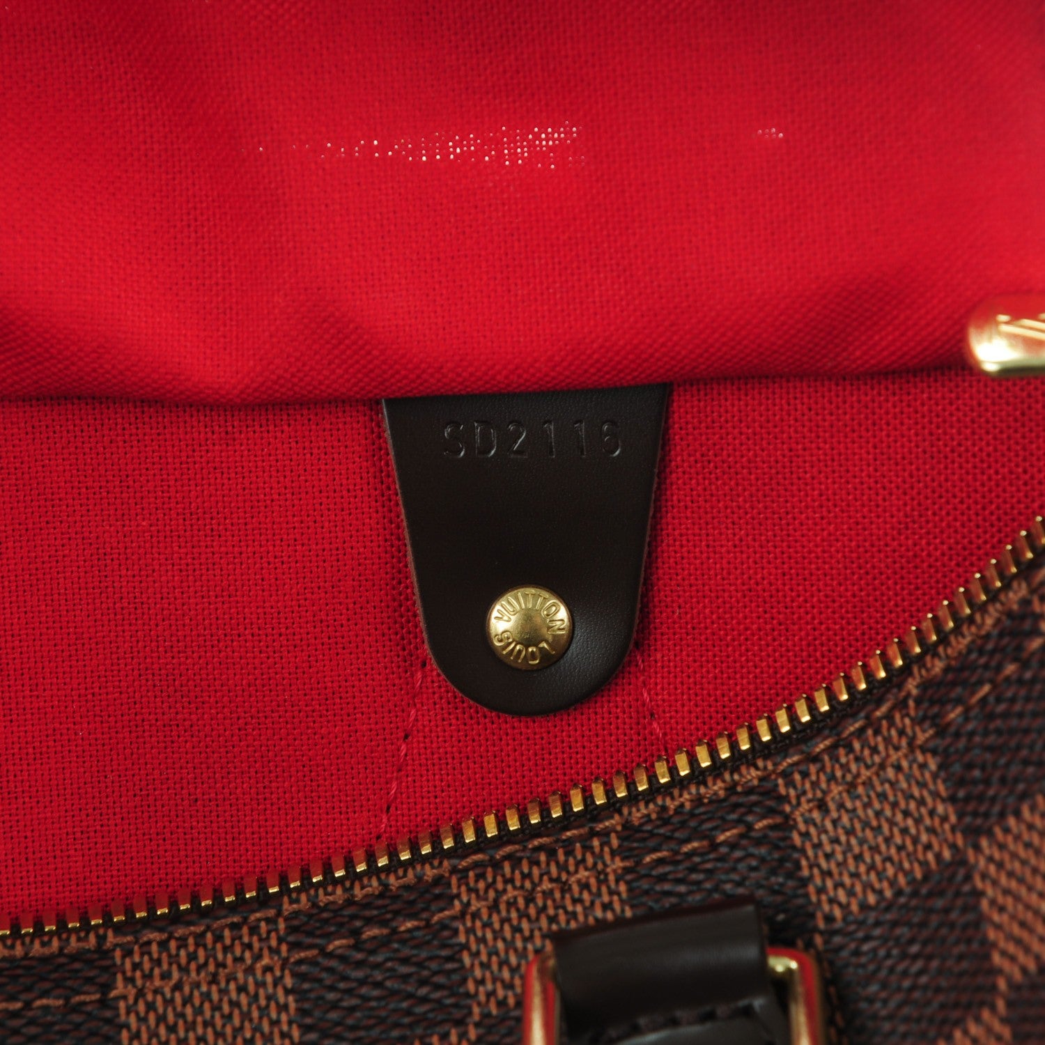 Louis Vuitton Damier Ebene Speedy Bandouliere 30 7 of 7