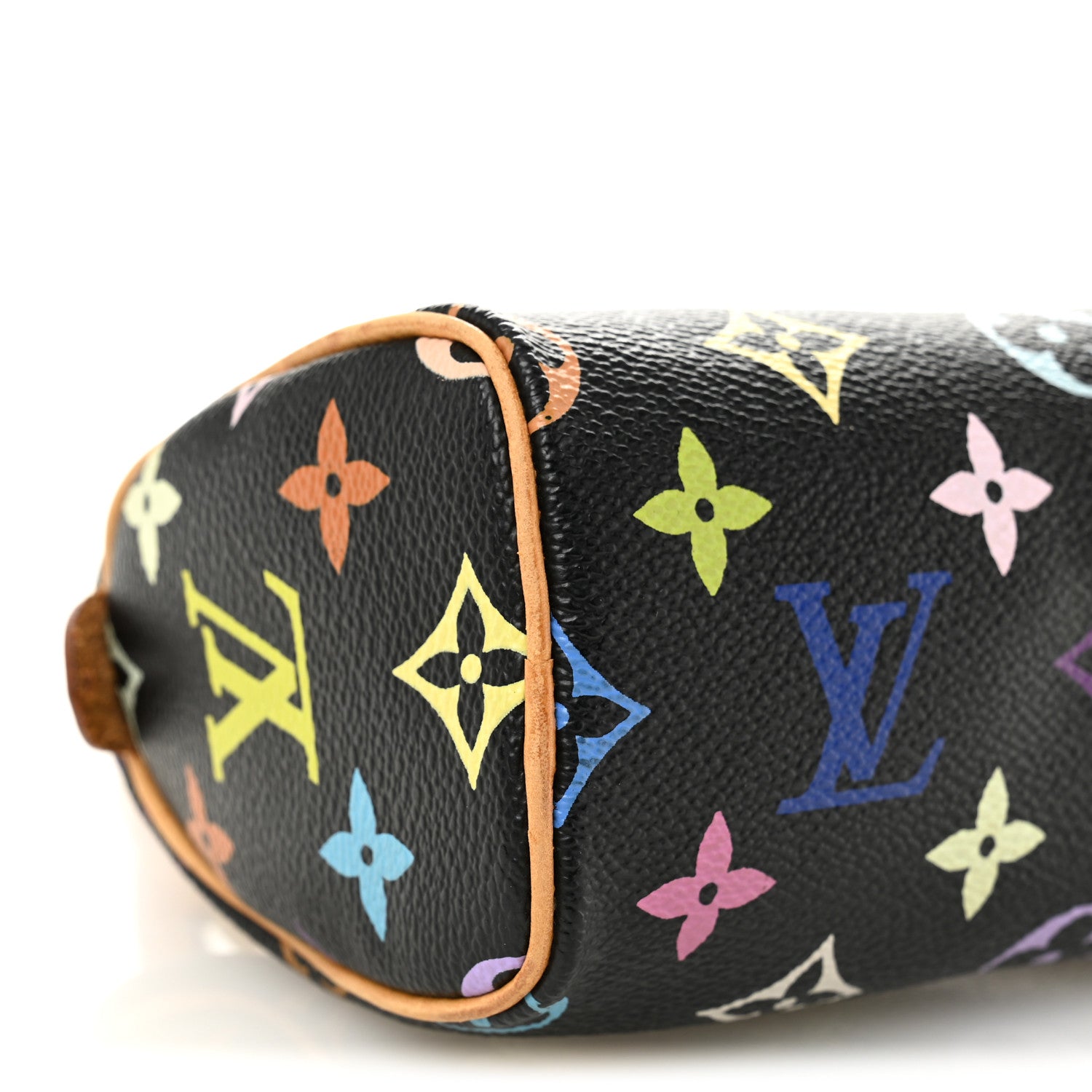 Louis Vuitton Monogram Multicolor Mini Sac HL Speedy Black 8 of 10