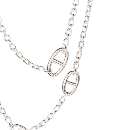 Hermes Sterling Silver Farandole Necklace 120 4 of 9