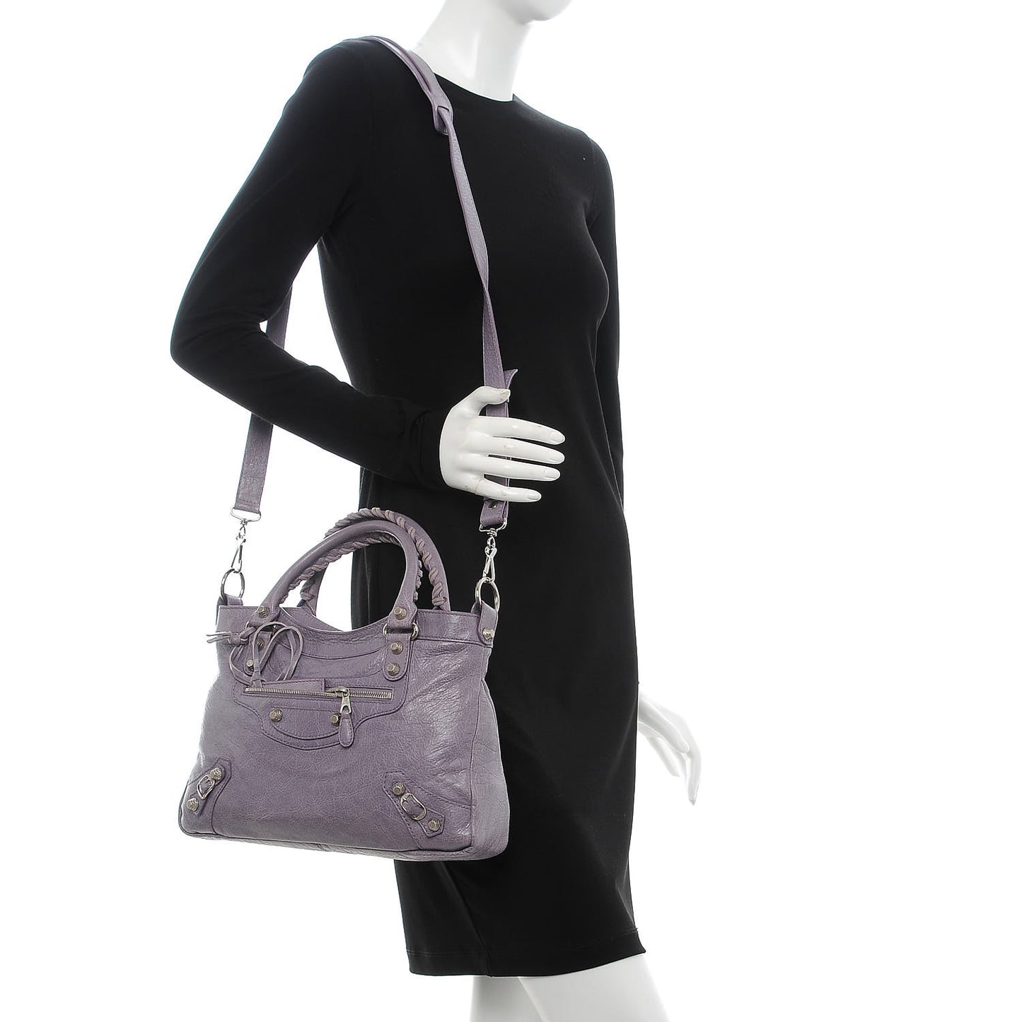 Agneau Giant 12 Silver Hardware Town Glycine