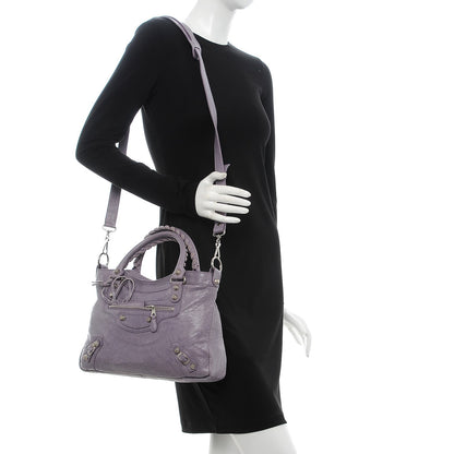 Balenciaga Agneau Giant 12 Silver Hardware Town Glycine 2 of 8