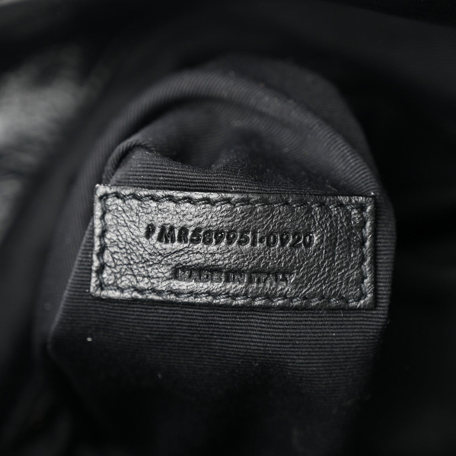Saint Laurent Crinkled Calfskin Matelasse Monogram Medium Niki Shopper Tote Black 7 of 12