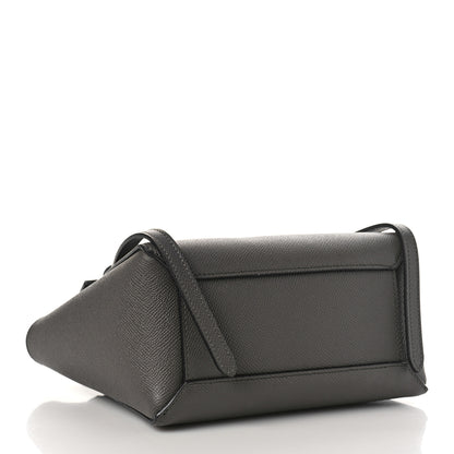 Celine Grained Calfskin Nano Belt Bag Grey 4 of 7