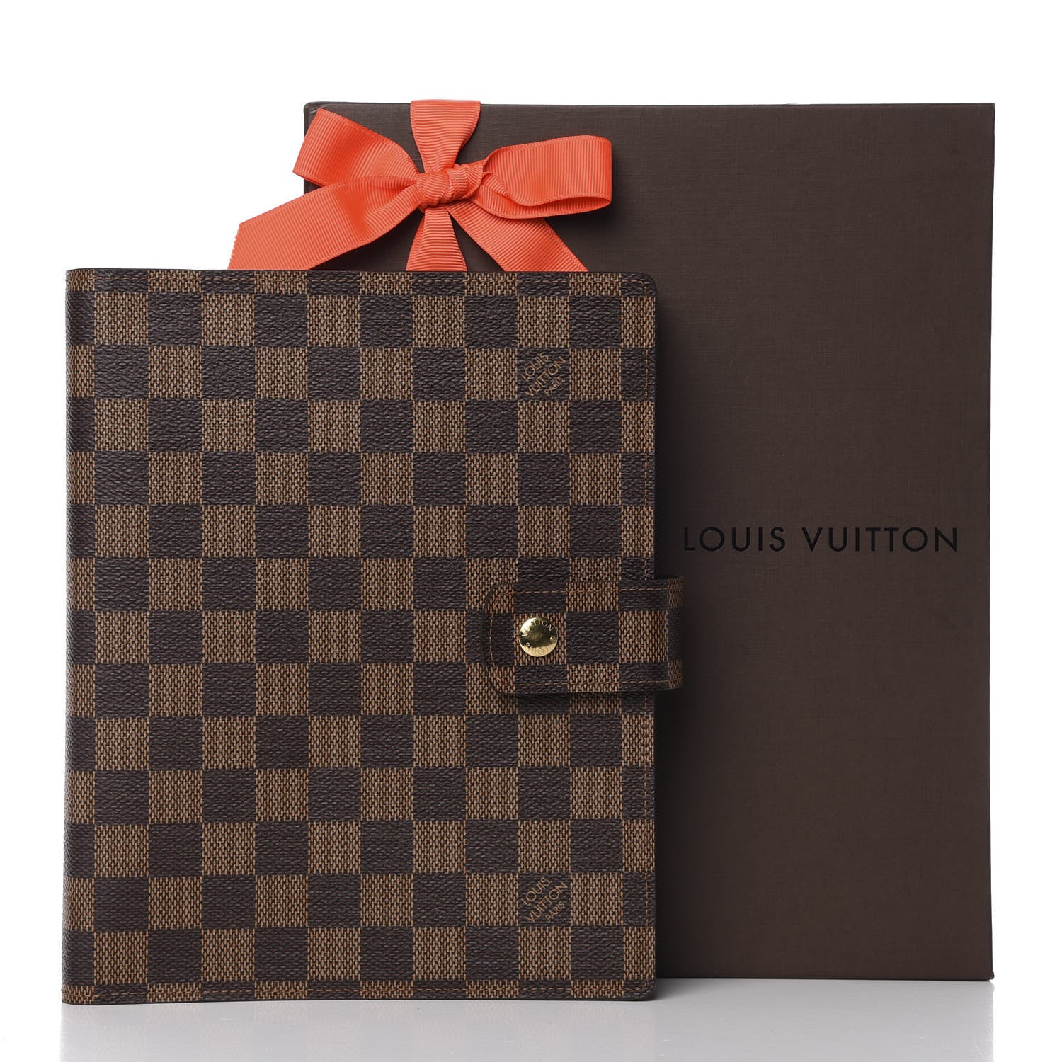 Louis Vuitton Damier Ebene Large Ring Agenda Cover 7 of 8