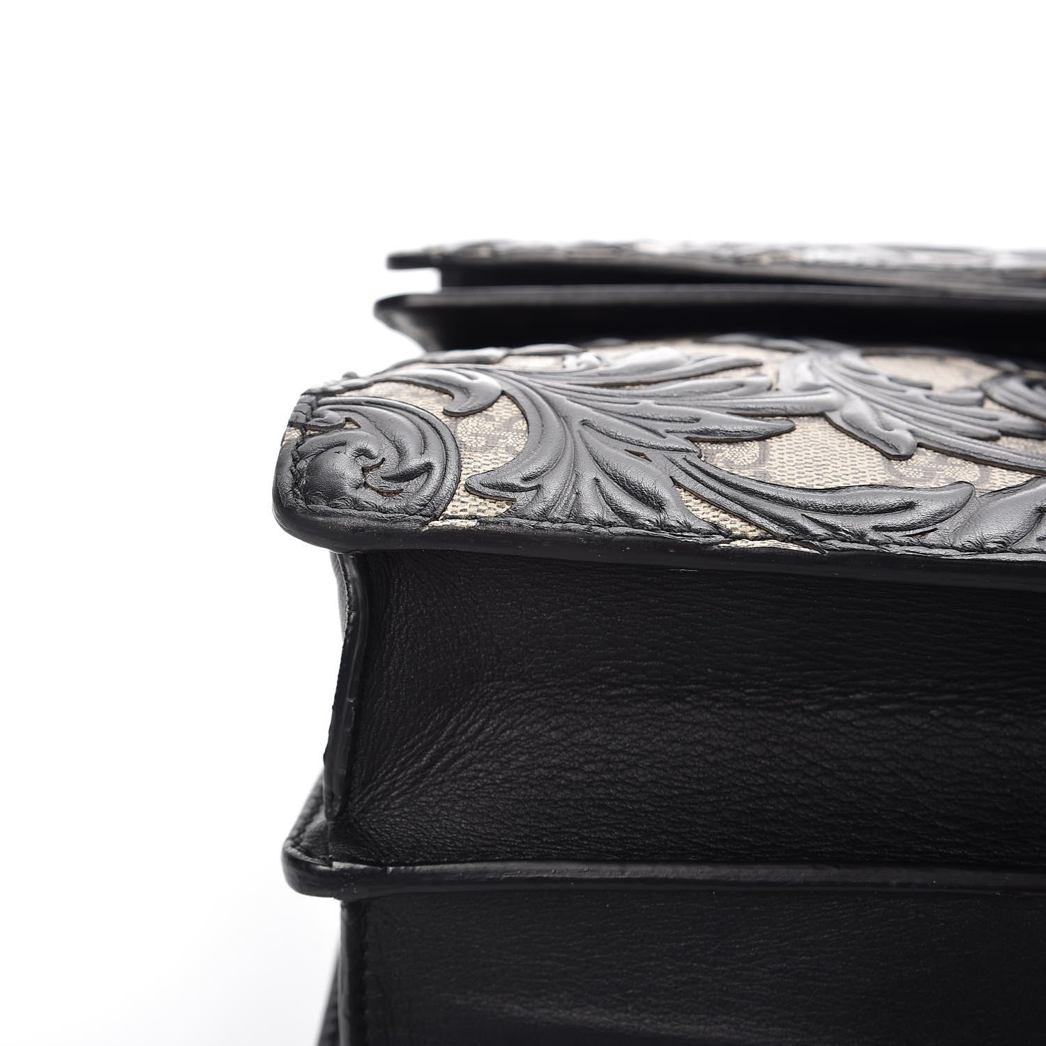 Gucci GG Supreme Monogram Arabesque Medium Dionysus Shoulder Bag Black 12 of 14