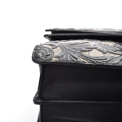 Gucci GG Supreme Monogram Arabesque Medium Dionysus Shoulder Bag Black 12 of 14