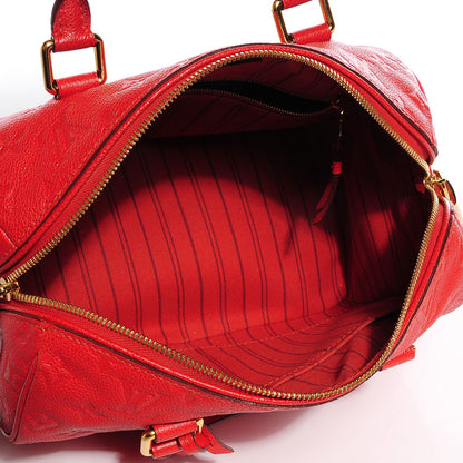 Louis Vuitton Empreinte Speedy Bandouliere 25 Cherry 5 of 8