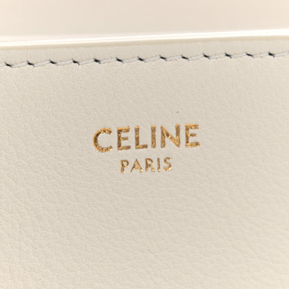 Celine Supple Calfskin Teen Victoire White 6 of 11