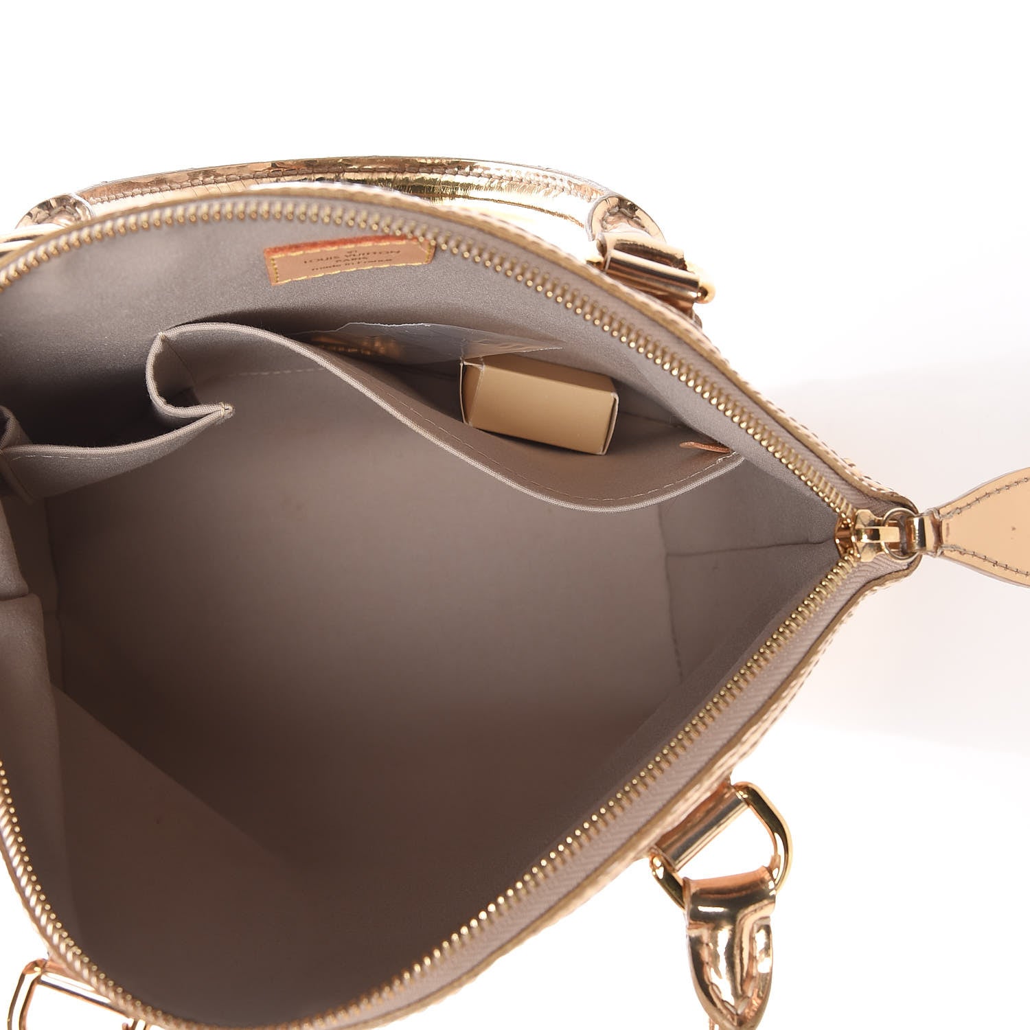 Louis Vuitton Monogram Miroir Lockit Gold 5 of 10