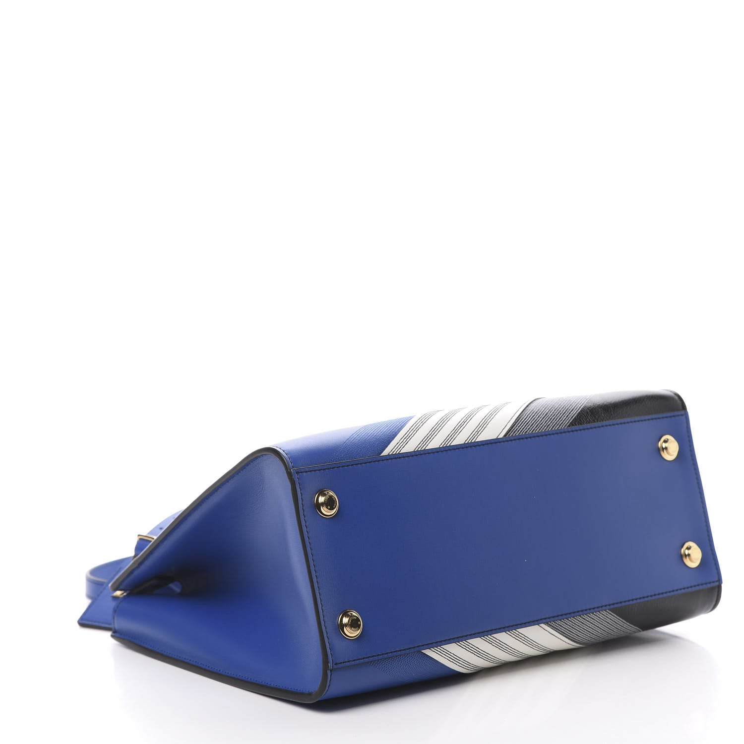 Louis Vuitton Calfskin City Steamer MM Blue 5 of 12