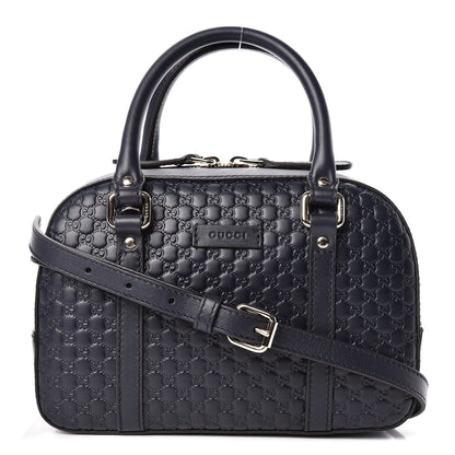 Gucci Soft Microguccissima Small Crossbody Bag Blue 1 of 11