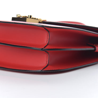 MCM Calfskin Patricia Crossbody Bag Red 10 of 12