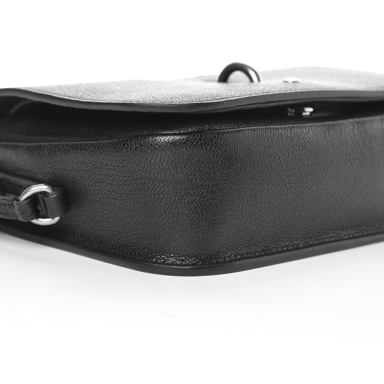 Saint Laurent Lambskin Toy Charlotte Messenger Bag Black 9 of 10