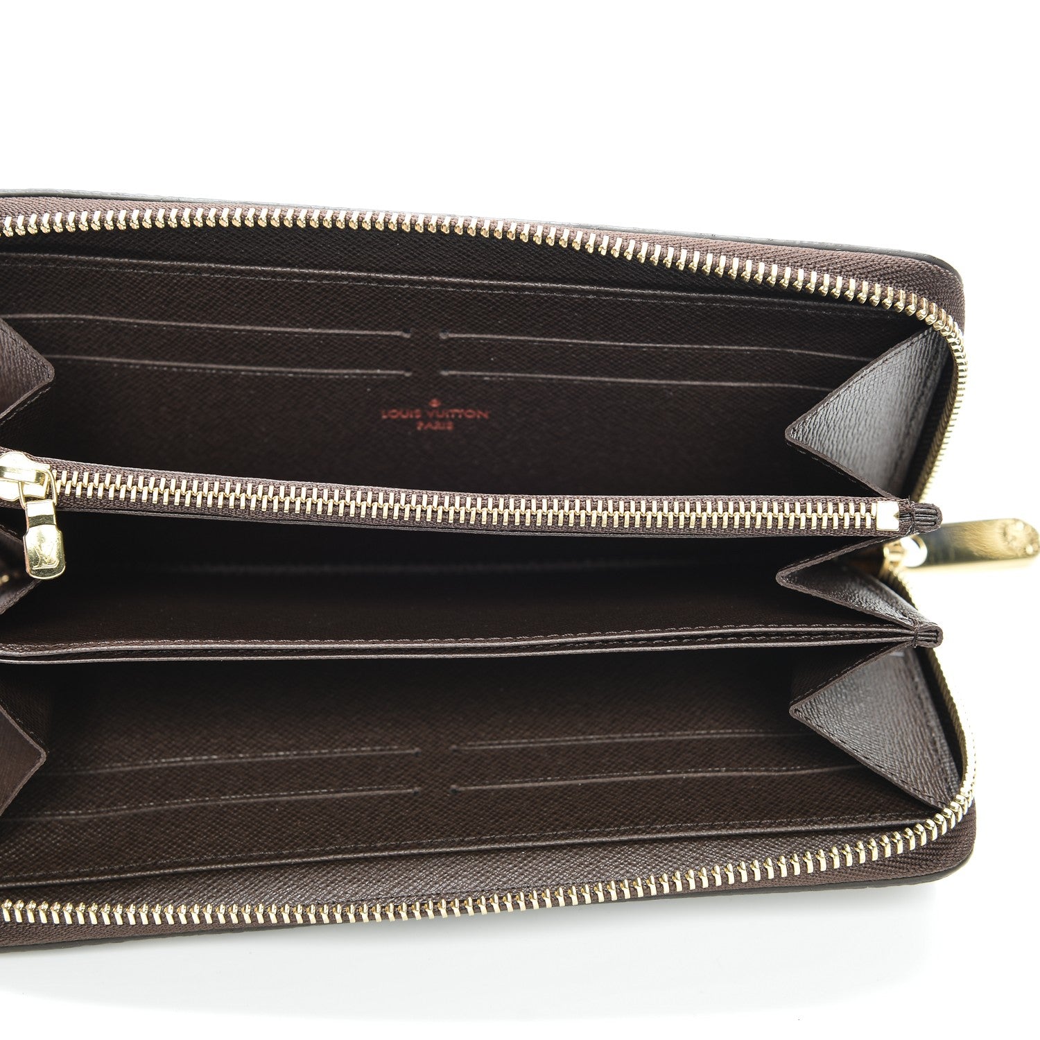 Louis Vuitton Damier Ebene Zippy Wallet 5 of 6