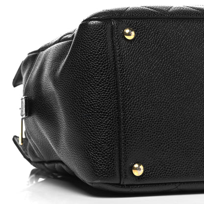 Chanel Caviar Quilted Petit Timeless Tote PTT Black 5 of 9