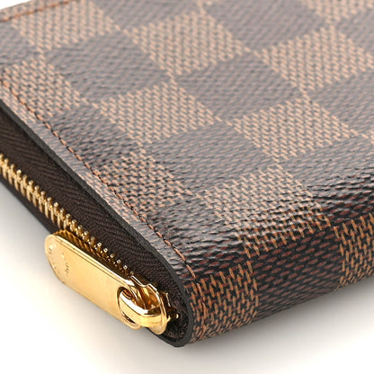 Louis Vuitton Damier Ebene Zippy Coin Purse 7 of 8