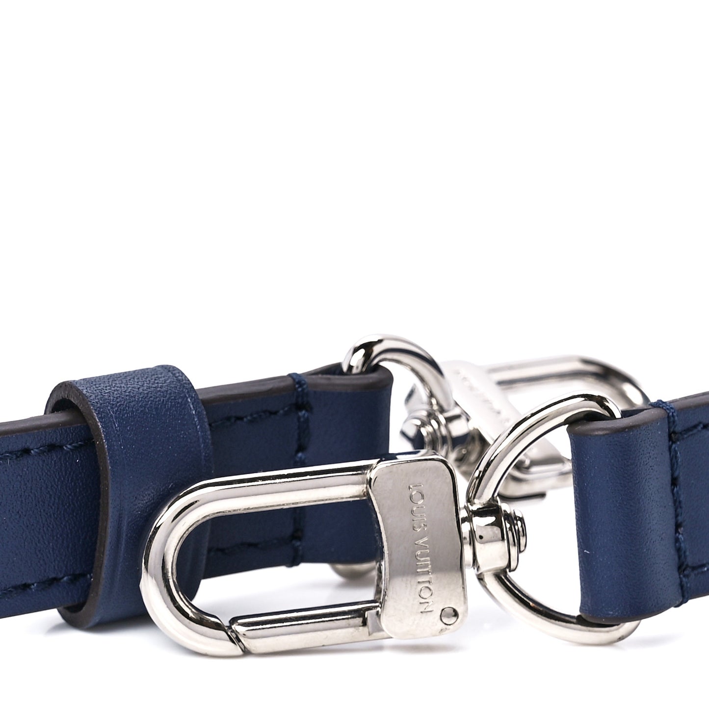 Calfskin Adjustable Escale Speedy Bandouliere Shoulder Strap Blue