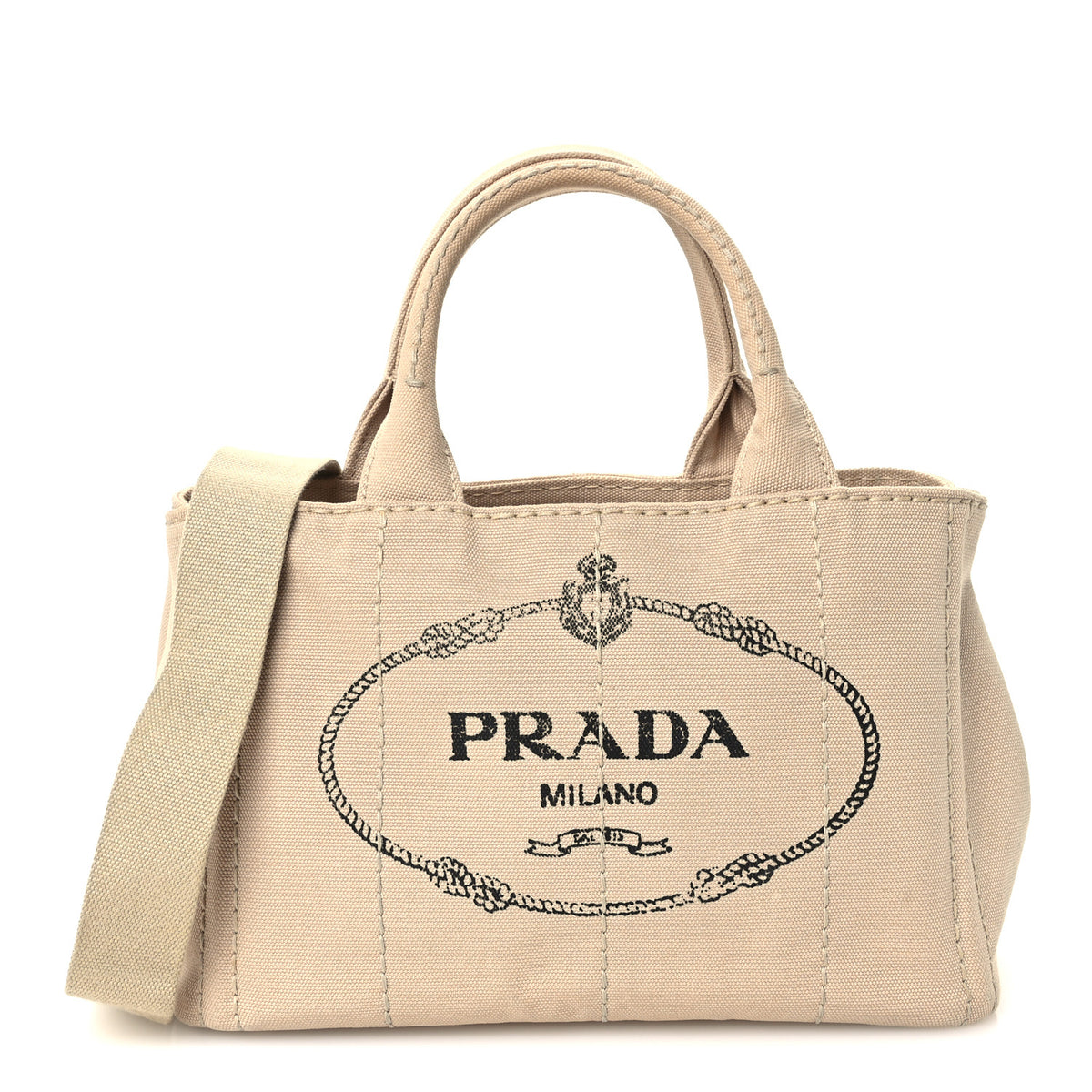 Canapa Small Logo Tote Corda