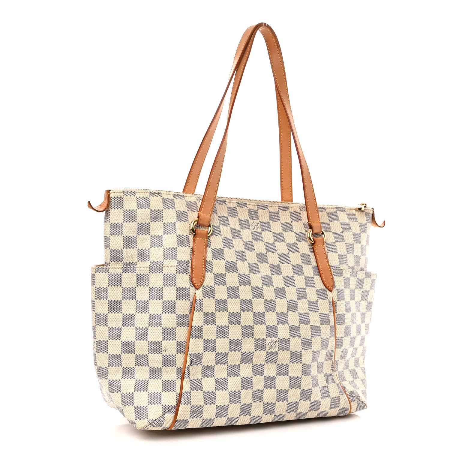 Louis Vuitton Damier Azur Totally MM 3 of 10