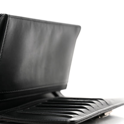 Chanel Caviar Quilted Boy Yen Wallet Black 9 of 11