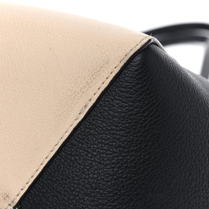 Louis Vuitton Calfskin Lockme Cabas Vanille Black 7 of 11