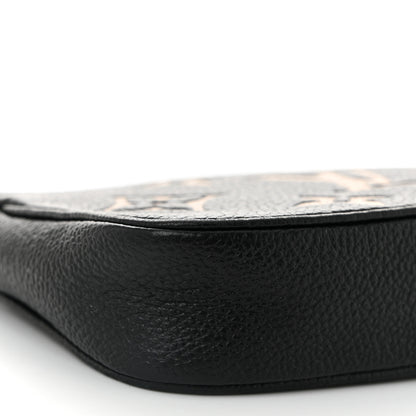 Louis Vuitton Empreinte Monogram Giant Mini Pochette Accessories Black 8 of 10
