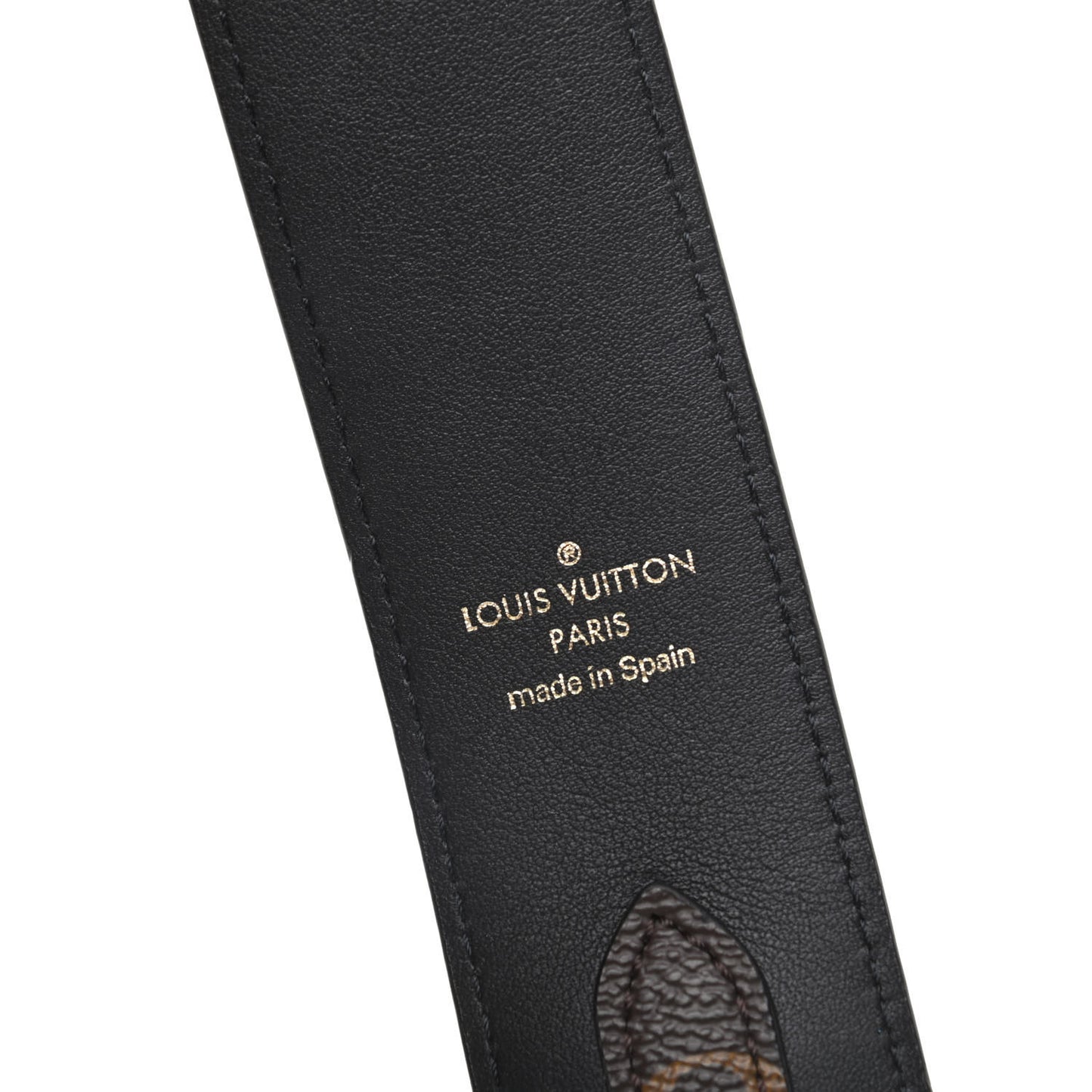Monogram Bandouliere Shoulder Strap Black