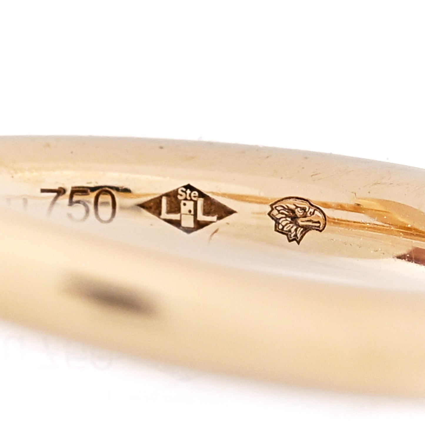 18K Yellow Gold Juste Un Clou Ring 53 6.25