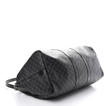 Louis Vuitton Damier Graphite Keepall Bandouliere 55 3 of 14