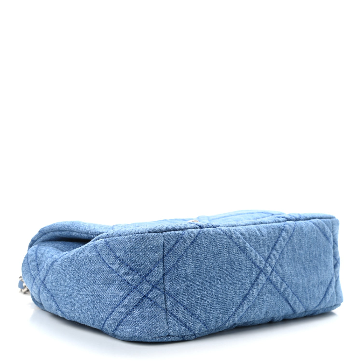 Chanel Denim Quilted Medium Chanel 19 Flap Blue 4 of 11