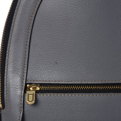 Delvaux Grained Calfskin Backpack Grey 9 of 11