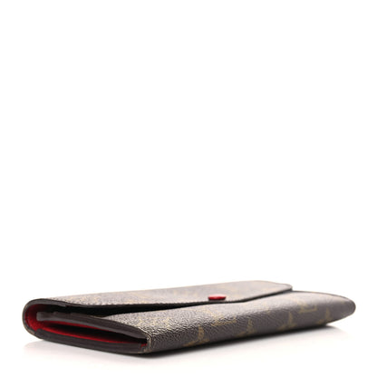 Louis Vuitton Monogram Emilie Wallet Fuchsia 4 of 7