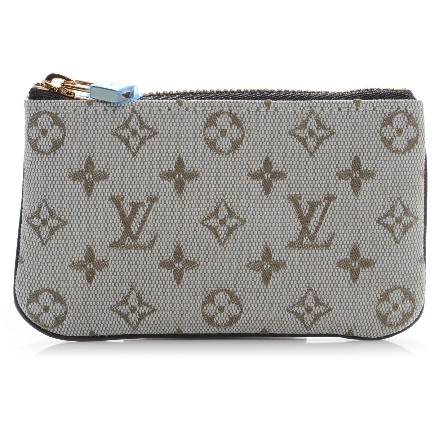 Mini Monogram Key Pouch Kaki