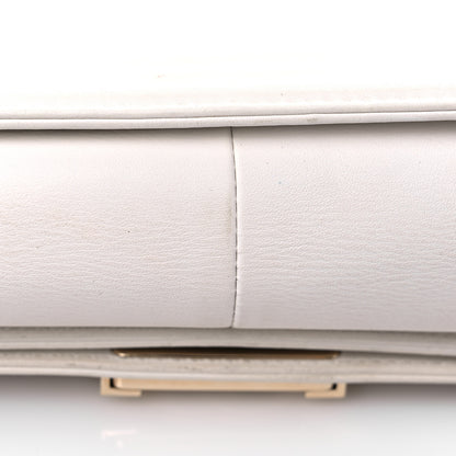 Chanel Lambskin Quilted Medium Boy Flap White 15 of 20