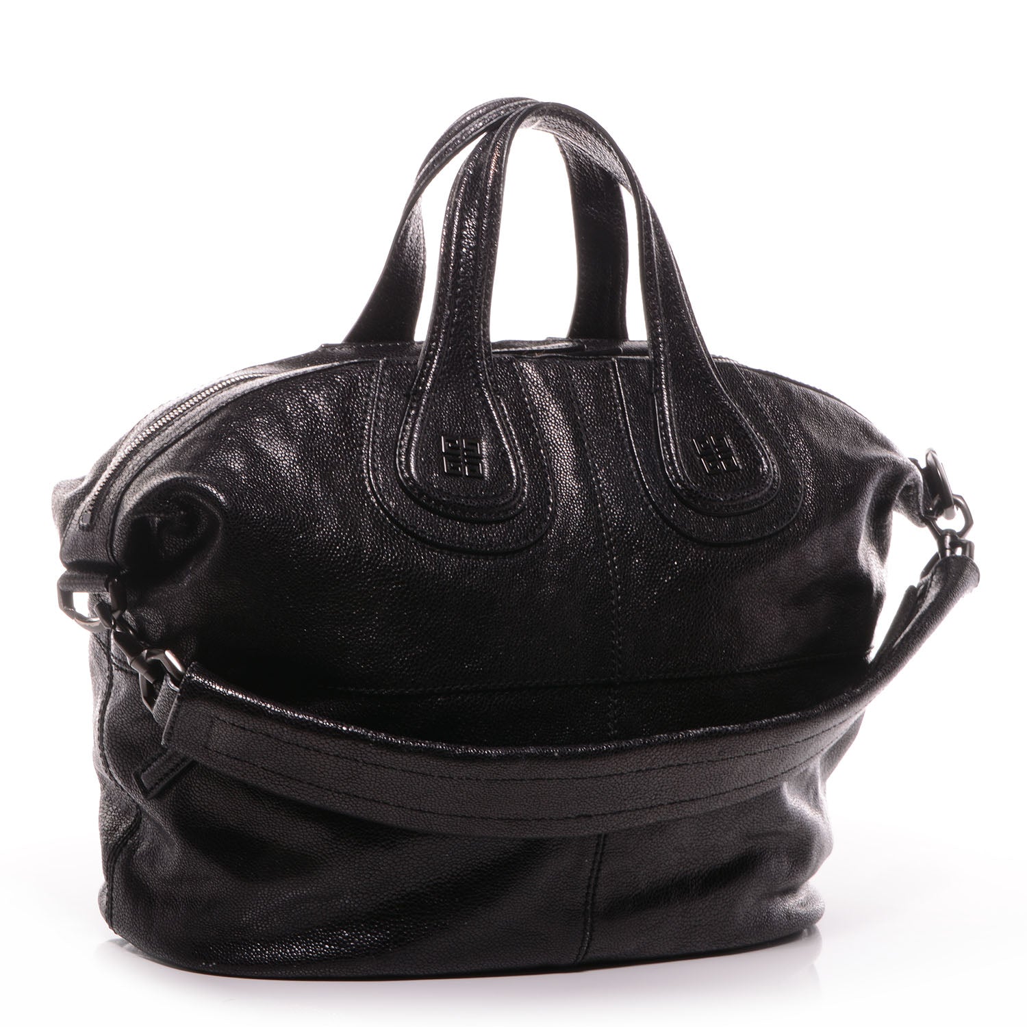 Givenchy Grained Calfskin Large Nightingale Black 3 of 10