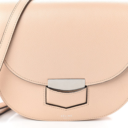 Celine Grained Calfskin Small Trotteur Powder 6 of 8