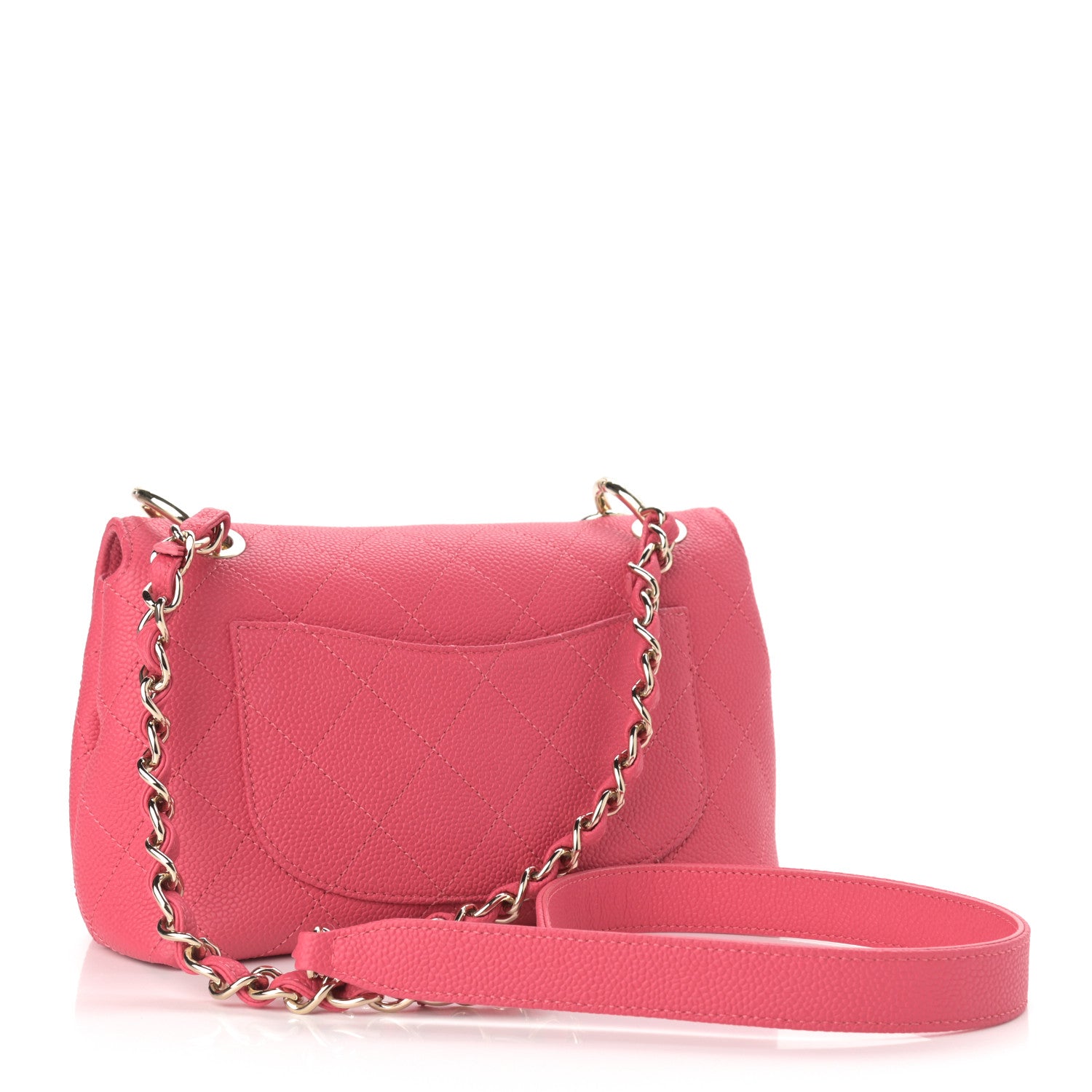 Chanel Caviar Quilted Small City Walk Flap Pink 3 of 11
