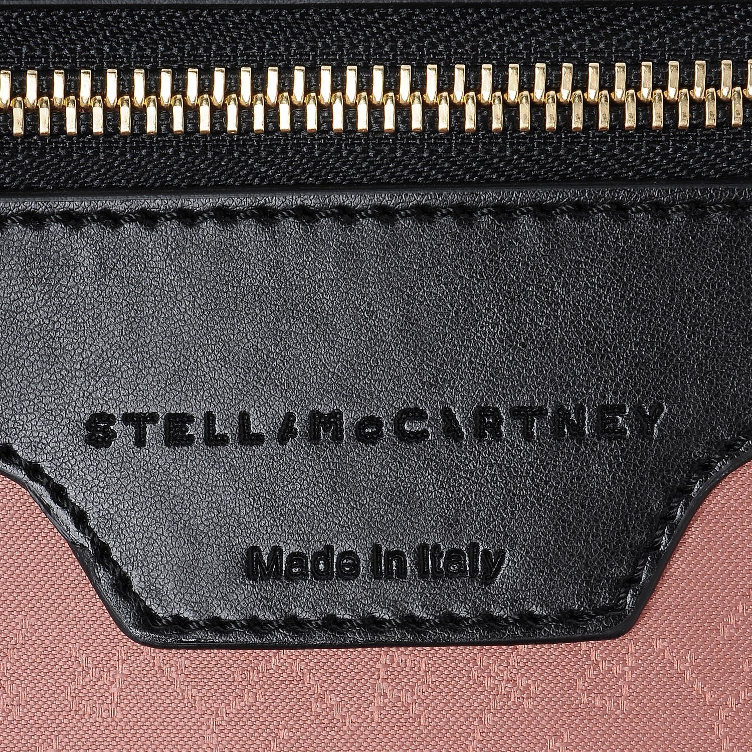 Stella McCartney Grainy Vegetarian Leather 4 Wheel Falabella Travel Suitcase Black 6 of 13