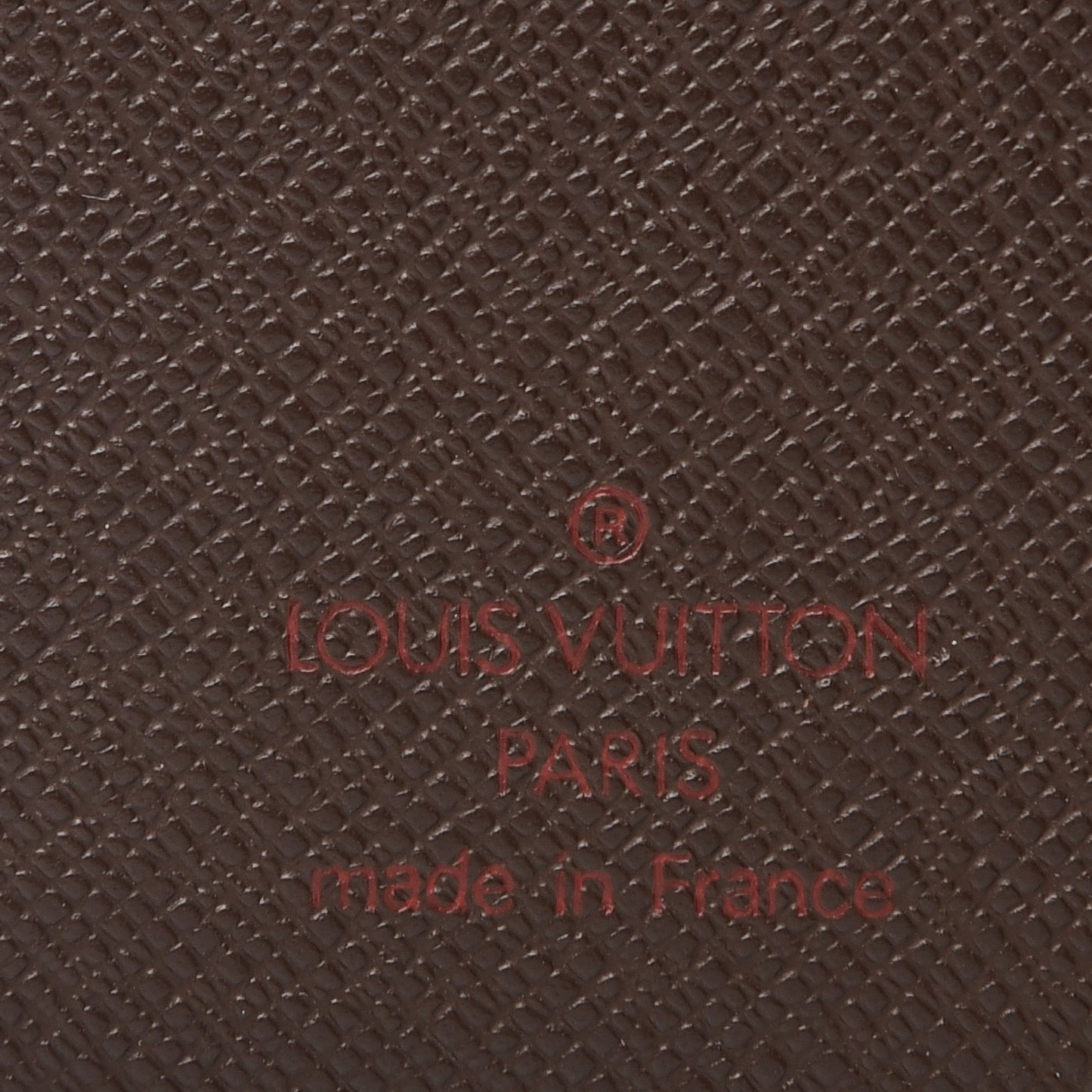 Damier Ebene Porte Valeurs Organizer Wallet