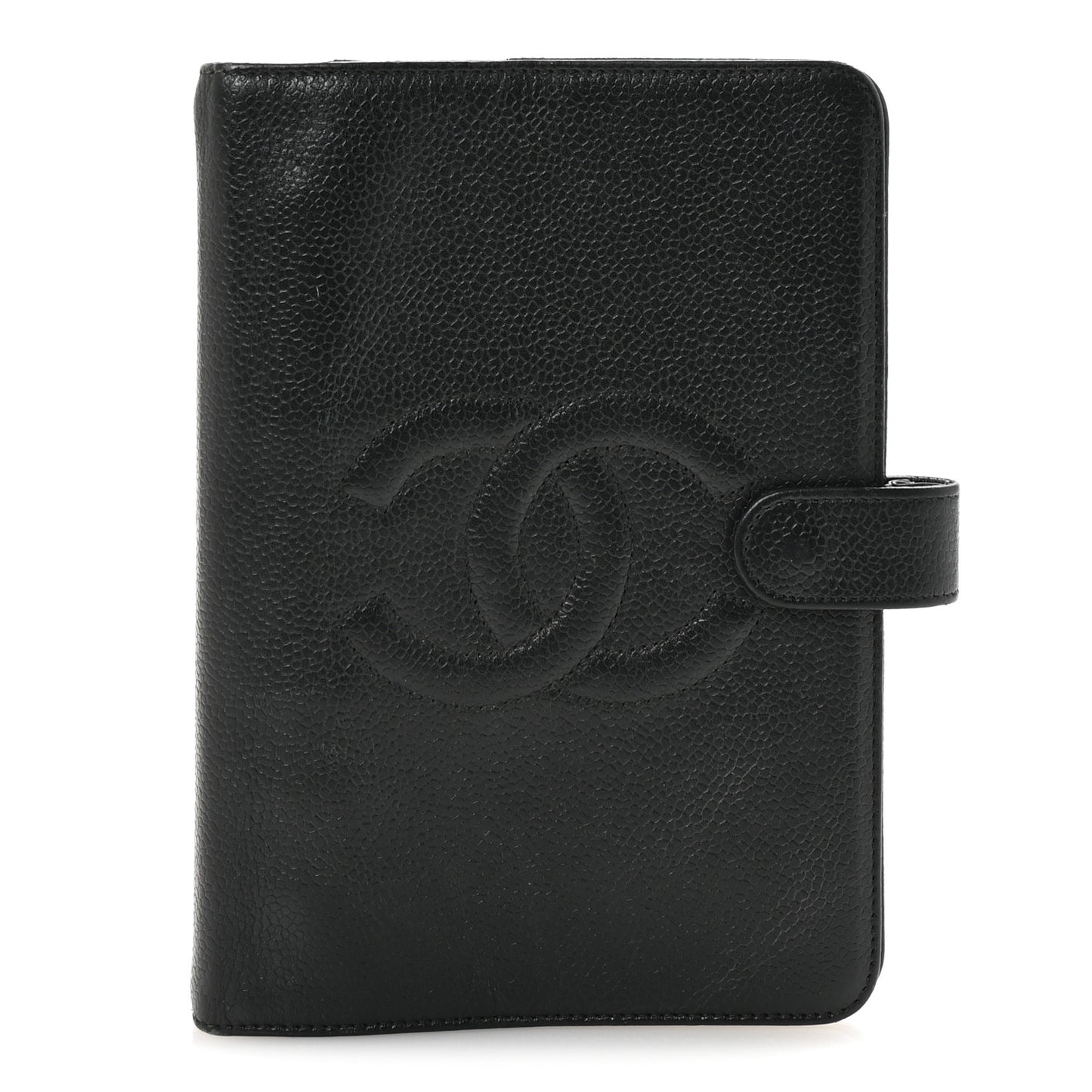 Caviar Timeless CC Ring Agenda Planner Black
