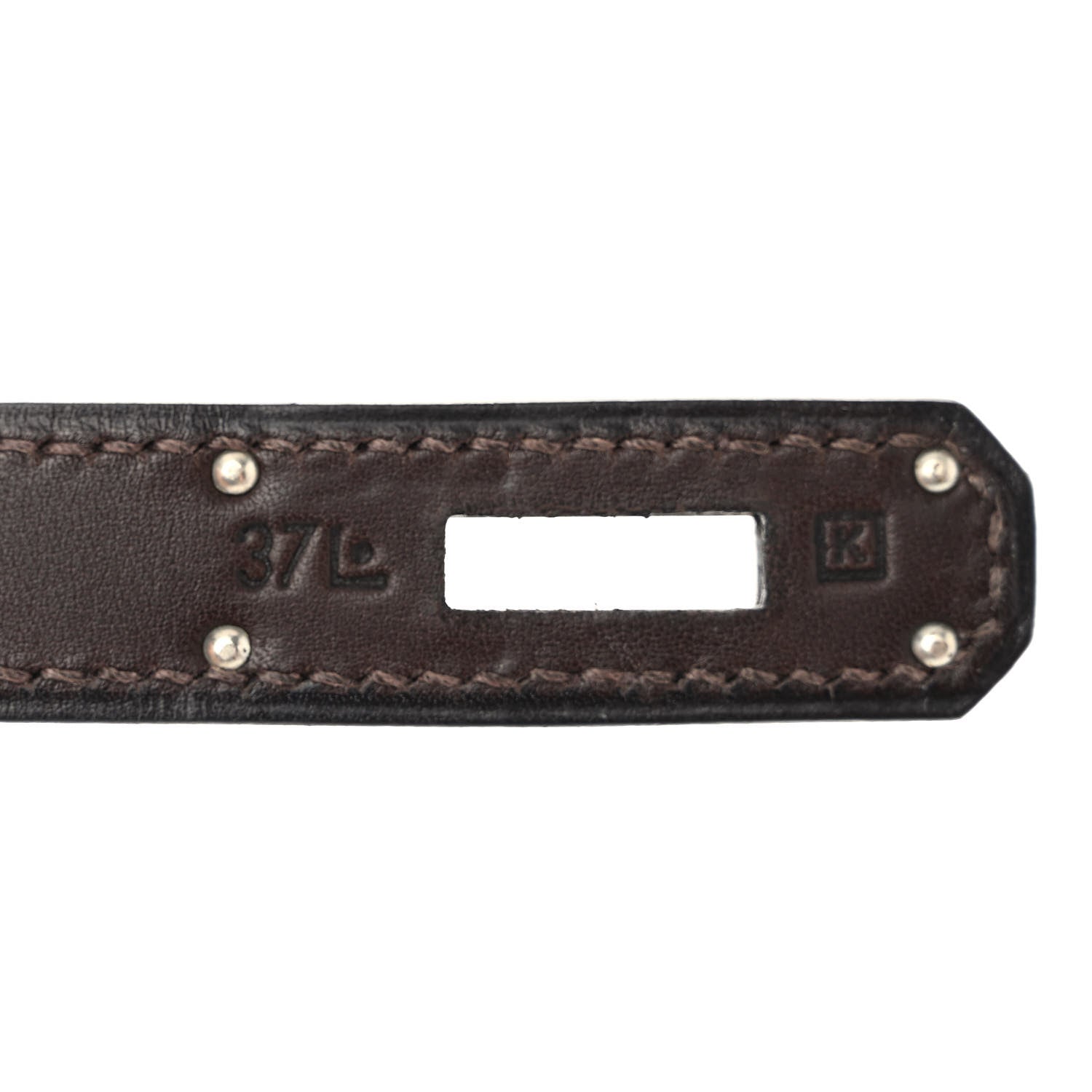Hermes Pony Hair Swift Kelly Retourne 35 Chocolate 7 of 12
