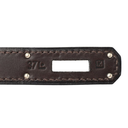 Hermes Pony Hair Swift Kelly Retourne 35 Chocolate 7 of 12