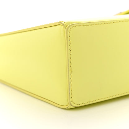 Givenchy Box Calfskin Mini Cut Out Shoulder Bag Neon Yellow 9 of 10