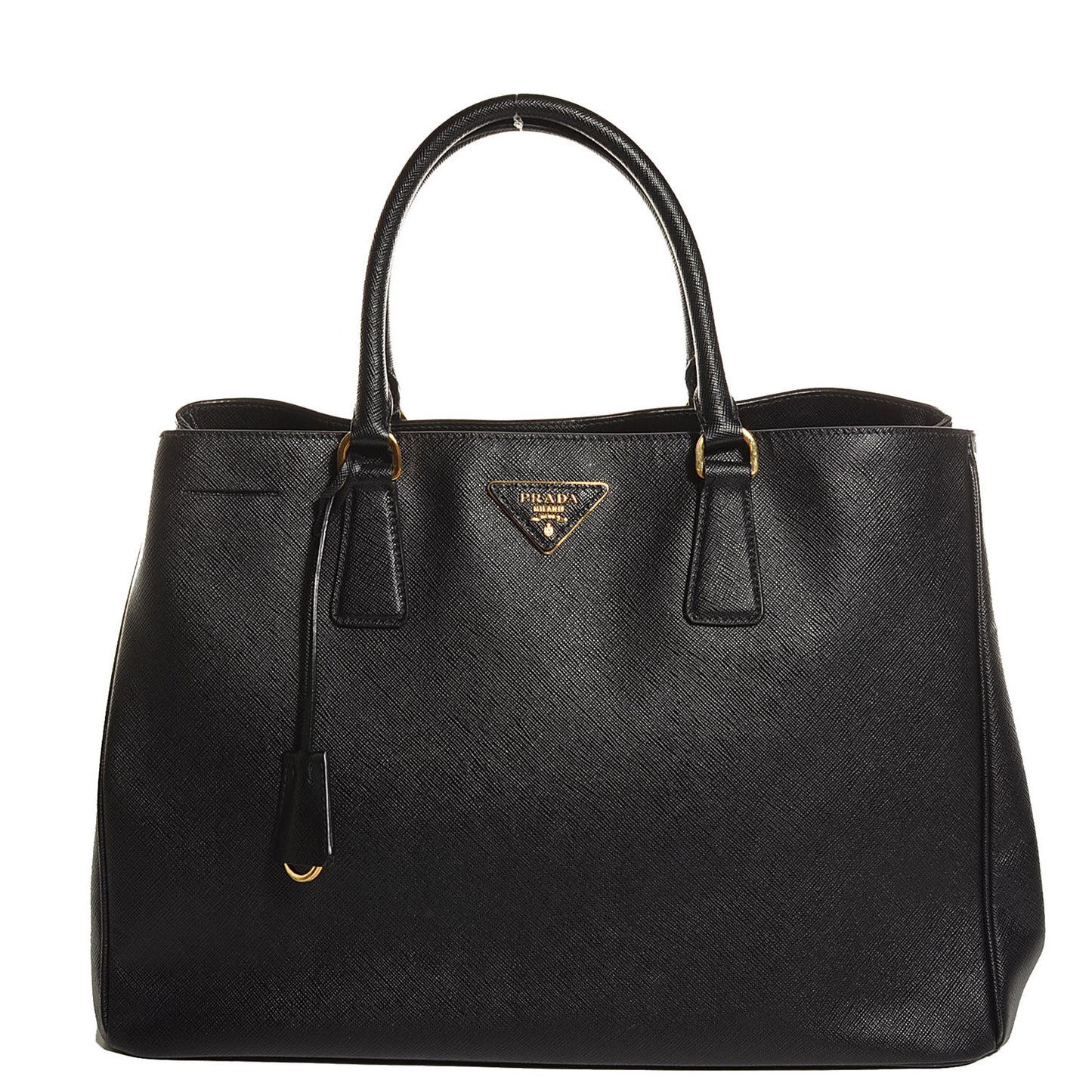 Saffiano Lux Large Tote Nero Black