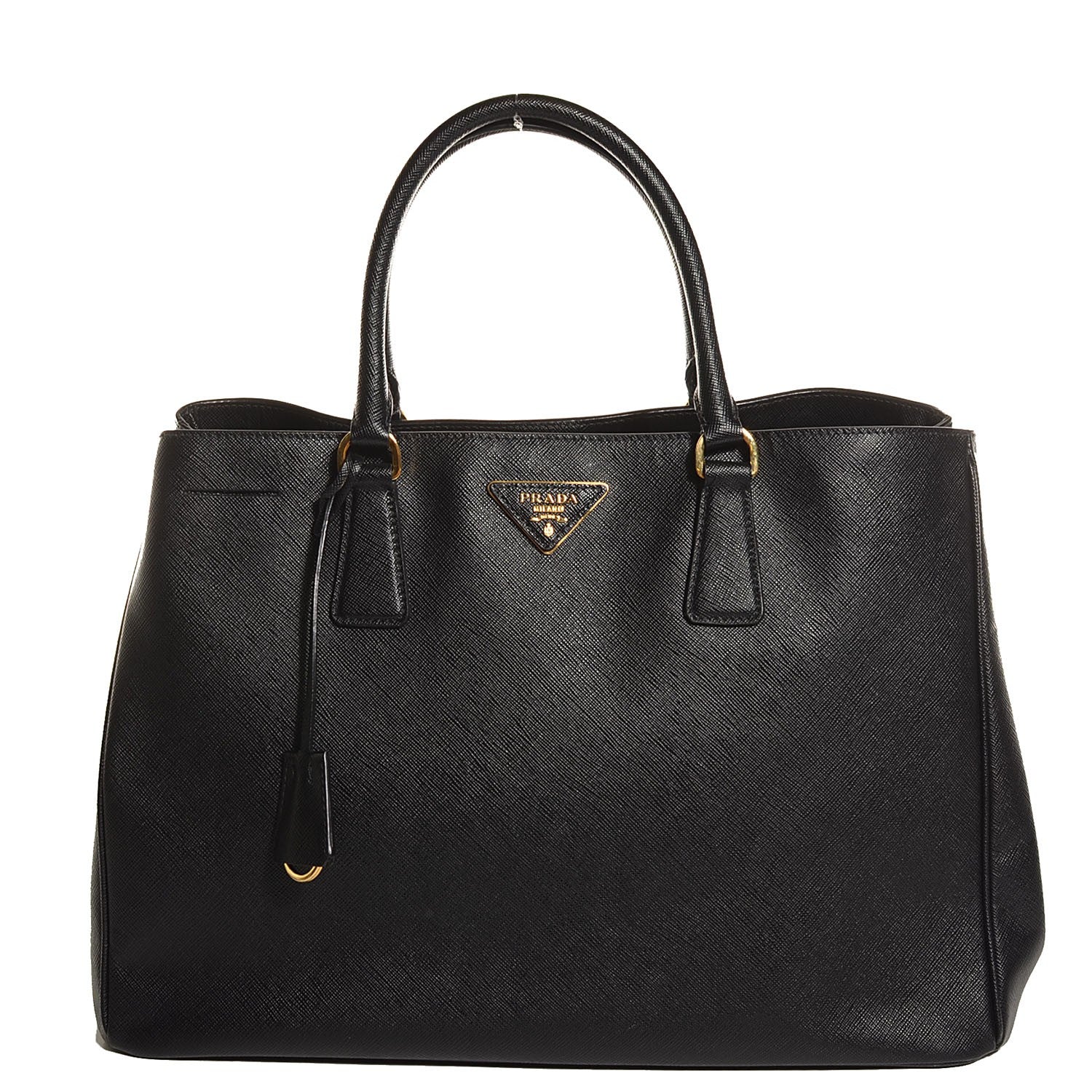 Prada Saffiano Lux Large Tote Nero Black 1 of 12
