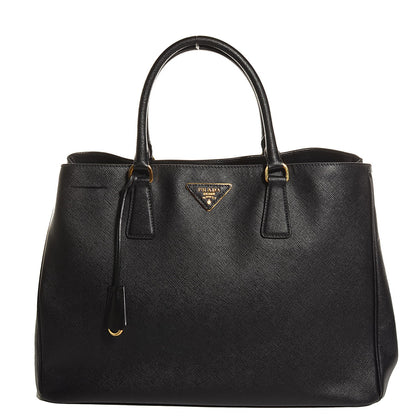 Prada Saffiano Lux Large Tote Nero Black 1 of 12