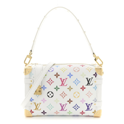 Louis Vuitton LV x TM Cowhide Monogram Multicolor Side Trunk MM White 1 of 9